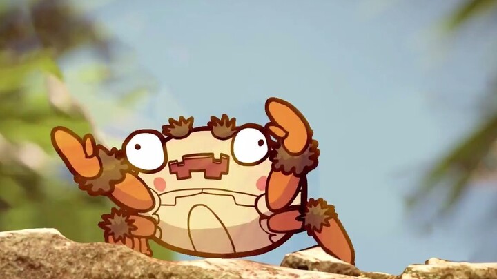 [Elf Pokémon Zhu Zi] Hairy cliff crab dancing! - Crab dance!