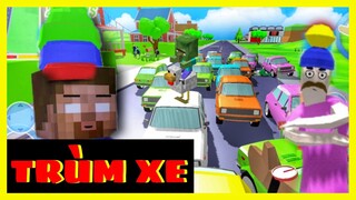 [ Dude Theft Wars ] THẦY TRỞ THÀNH TRÙM XE ÔTÔ TRONG THÀNH PHỐ | GAME CÙNG LỚP HỌC