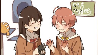 [Fanart] Nanami Touko and Koito Yuu's sweet story