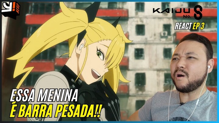 ESSA MENINA VAI DA O QUE FALAR! | REACT KAIJU NO.8 EPI 3