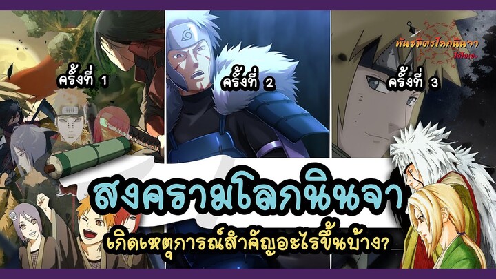 สงครามโลกนินจา เกิดอะไรขึ้นบ้าง? (Ninkai Taisen) | พันธมิตรนินจา โอ้โฮเฮะ