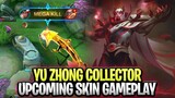 Yu Zhong Upcoming Collector Skin Gameplay (Prediction Skills) | Mobile Legends