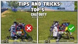 TOP 5 BATTLEROYALE TIPS AND TRICKS IN CODM | NEW UPDATE TIPS & MEDIC CLASS GUIDE