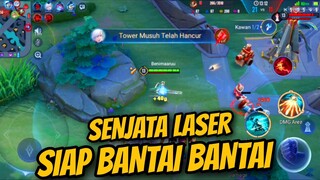 SENJATA LASER SIAP BANTAI BANTAI