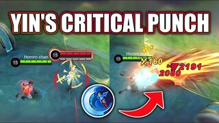 YIN'S CRITICAL PUNCH IS A ONE SHOT KILL