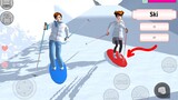 NEW Snow Board | SAKURA School Simulator | TUTORIAL