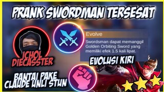 PRANK COMBO TERSESAT SWORDMAN EVOLUSI KIRI ICHOL DIECASSTER VS CLAUDE UNLIMITED STUN ! MAGIC CHESS