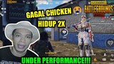 DIKASIH HIDUP 2X MALAH GAGAL CHICKEN DINNER!!! | Gameplay - PUBG Mobile Indonesia