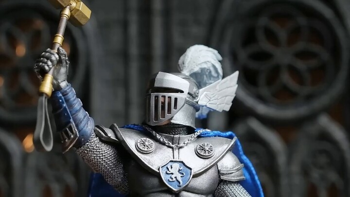 ฉันเรียกมันว่าอัศวินที่แข็งแกร่งที่สุด 100 ดอลลาร์ NECA Dungeons and Dragons D&D Fortress Knight (อั