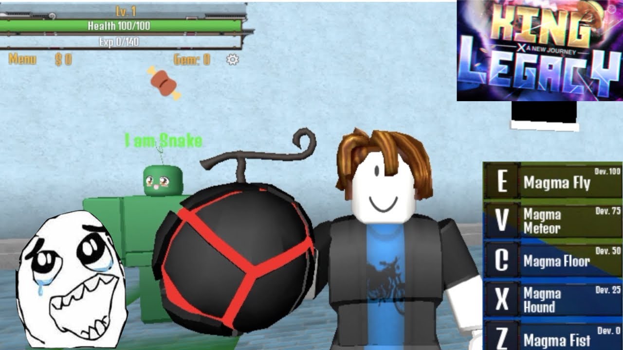 Magma Fruit System, ROBLOX