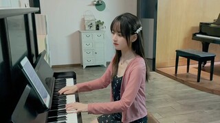 "A Little Story" on the piano