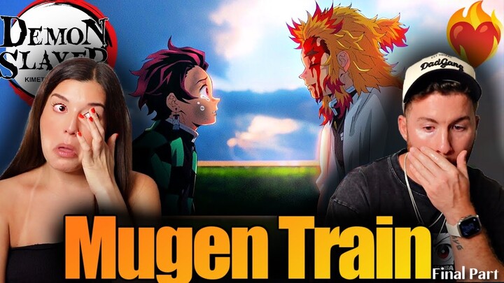 😭 SET YOUR HEART ABLAZE ❤️‍🔥 Demon Slayer The Movie: Mugen Train Reaction FINAL PART.