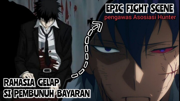 Epic Fight Scene | Rahasia Gelap Si Pembunuh Bayaran | JIN-WOO VS TAESHIK | ANIME SOLO LEVELING
