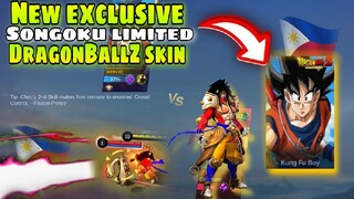 New Chou "SonGoku" limited skin!!