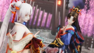 [ Onmyoji MMD ] Shiranui × Gadis Pedang Iblis "Millennium Salju Beku"