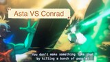 Asta VS Conrad 🥹 #blackclover #asta #conrad