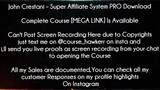 John Crestani Course Super Affiliate System PRO Download