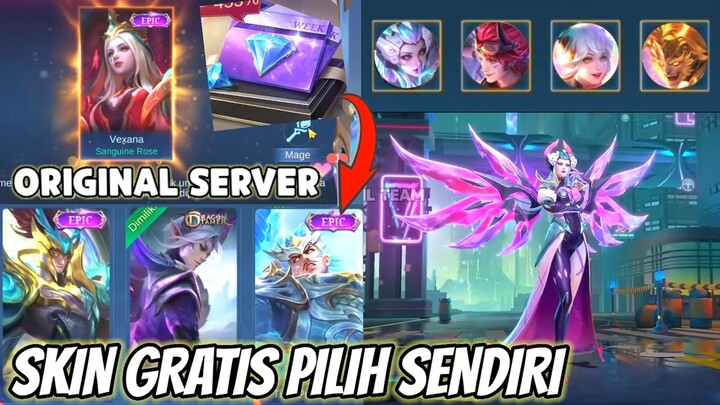 BELI WEEKLY DIAMOND DAPAT SKIN EPIC GRATIS BEBAS PILIH & SKIN EPIC LIMITED ALICE GRATIS ORI SERVER