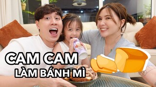 CAM CAM CŨNG CÓ THỂ LÀM ĐƯỢC BÁNH MÌ 🍞🍞🍞 MÁY LÀM BÁNH MÌ TỰ ĐỘNG