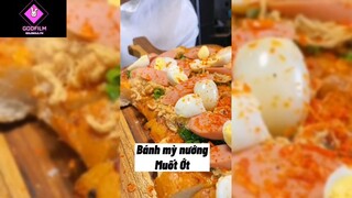Cách làm món bánh mì nướng muối ớt #anngon