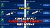 KUNG FU PANDA EVENT PHASE 1 AND PHASE 2 FREE TOKENS RELEASE DATE || MOBILE LEGENDS