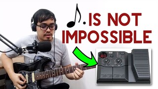 How to get dotted 8th note delay using Zoom 606