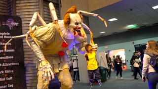 SCARY Clown Animatronics, Costume & Horror Props at Transworld Halloween Show