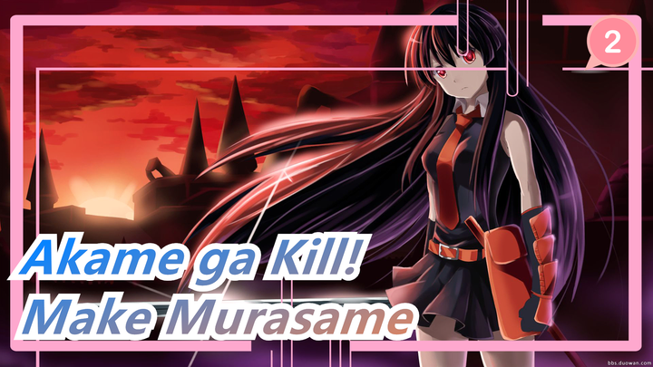 [Akame ga Kill!] Akame ga Kill! Teach You to Make Murasame with Pieces of Paper!_2