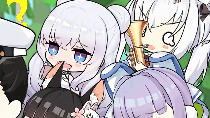 [ Azur Lane ] Annoying ship girls! Punishment for the commander who pretended to be asleep~