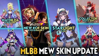 NEW KOF SKIN 2024 | CICI STARLIGHT | RESALE SKIN | MATHILDA STARLIGHT - Mobile Legends #whatsnext