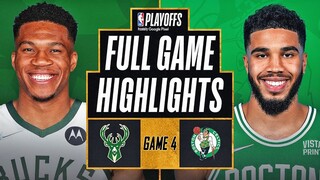 BUCKS vs CELTICS FULL GAME 4 HIGHLIGHTS | 2022 NBA Playoffs Highlights Bucks vs Celtics NBA 2K22