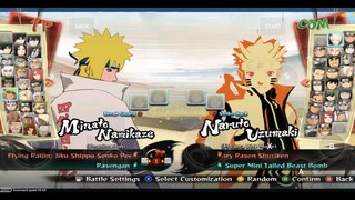 Bapak vs Anak 🥶🔥🔥. Naruto shippuden storm 4 storm conection Starparks 2024❗