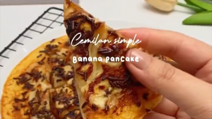 TIPS BIKIN BANANA PANCAKE.. #shorts