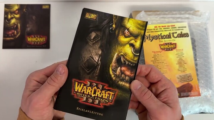 Warcraft 3: Reign of Chaos - Unboxing + Gameplay - PC