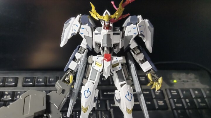 How to use Gao Gao to transform Barbatos Wolf King into a heavy armored form