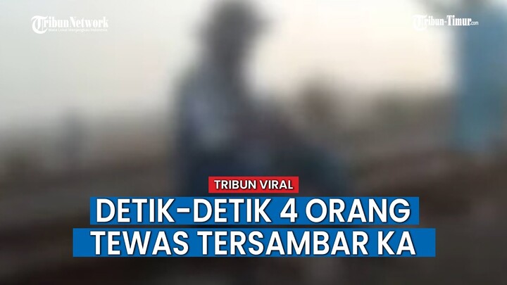 4 Orang Tewas Disambar KA di Karawang, Kepala Nyangkut di Kereta