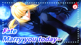 Fate|Goddess will marry you today! Beautiful flower wedding GK show of Saber!!!!_2