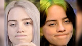 [Remix]Billie Eilish suffers from Tourtette and can't help twitching