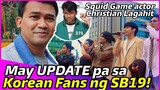 Squid Game Pinoy Actor revelation: a CERTIFIED SB19 FAN! Nanguna sa Pistang Pinoy sa Korea!