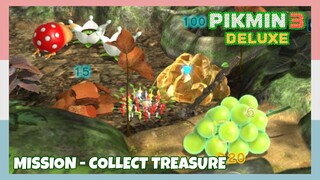 Tropical Forest Remix Platinum Medal 100% (Collect Treasure - Side Mission) Pikmin 3 Deluxe