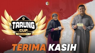 PEMBAGIAN Uang Galangan Dana Sebagai PENUTUP Event TARUNG CUP Charity Season ZERO