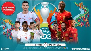 [KÈO NHÀ CÁI] Thụy Sĩ vs Tây Ban Nha. VTV6 VTV3 trực tiếp bóng đá EURO 2021 tứ kết (23h00 ngày 2/7)