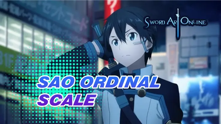 Sword Art Online Ordinal Scale Sub
