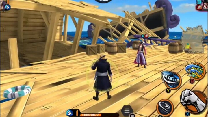 one piece Rayleigh vs mihawk