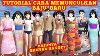 TUTORIAL MEMUNCULKAN BAJU SAKURA BARU DI SAKURA SCHOOL SIMULATOR UPDATE BAJUNYA BANYAK BANGET!!