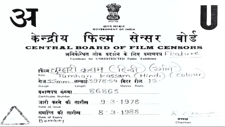 Tumhari Kasam 1978 WebRip 1080p Hindi AAC 2.0 x264 -  @SevanGohil786