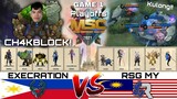 EXECRATION vs RSG MY [Game 1 BO3]  MSC Group Stage Phase 1 - Day 2 | MLBB Southeast Asia Cup 2021