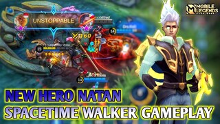 New Hero Natan Marksman Mage Gameplay - Mobile Legends Bang Bang