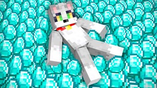 Paso Minecraft pero con 1,000,000 de DIAMANTES 💎🤯