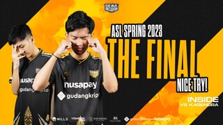 DEFEATED. | INSIDE ASL SPRING 2023 FINAL | DEWA UNITED ESPORTS